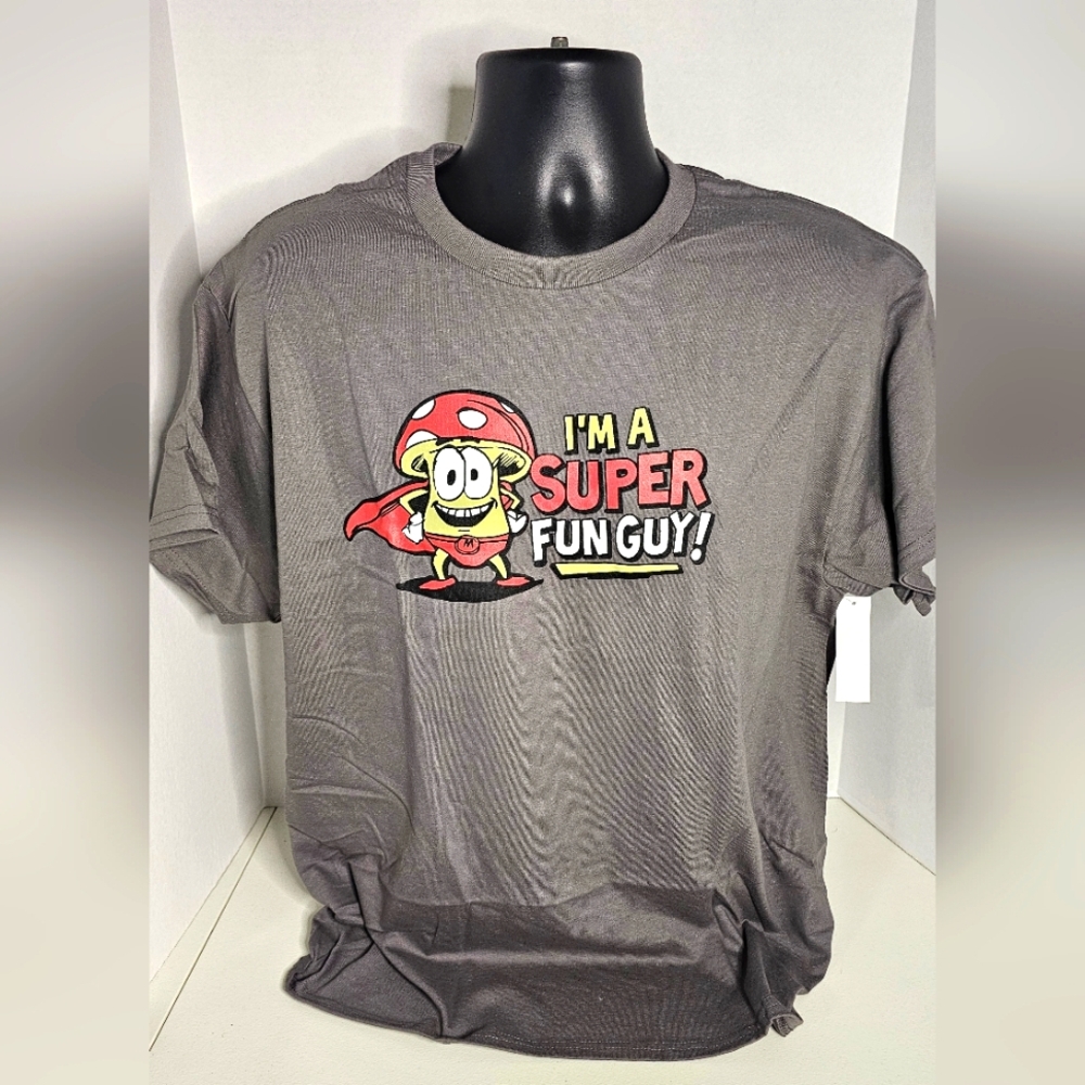 Humor "Im A Super Fun Guy! Graphic Tee Mens XL